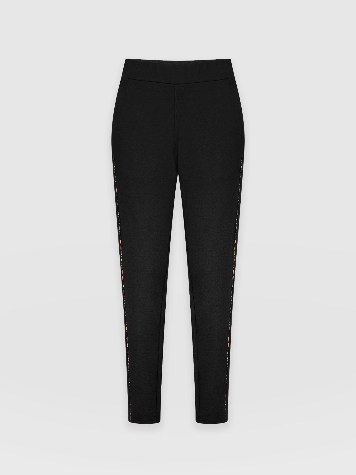 Finsbury Pant Black Ditsy Floral - Women's Pants | Saint + Sofia® USA